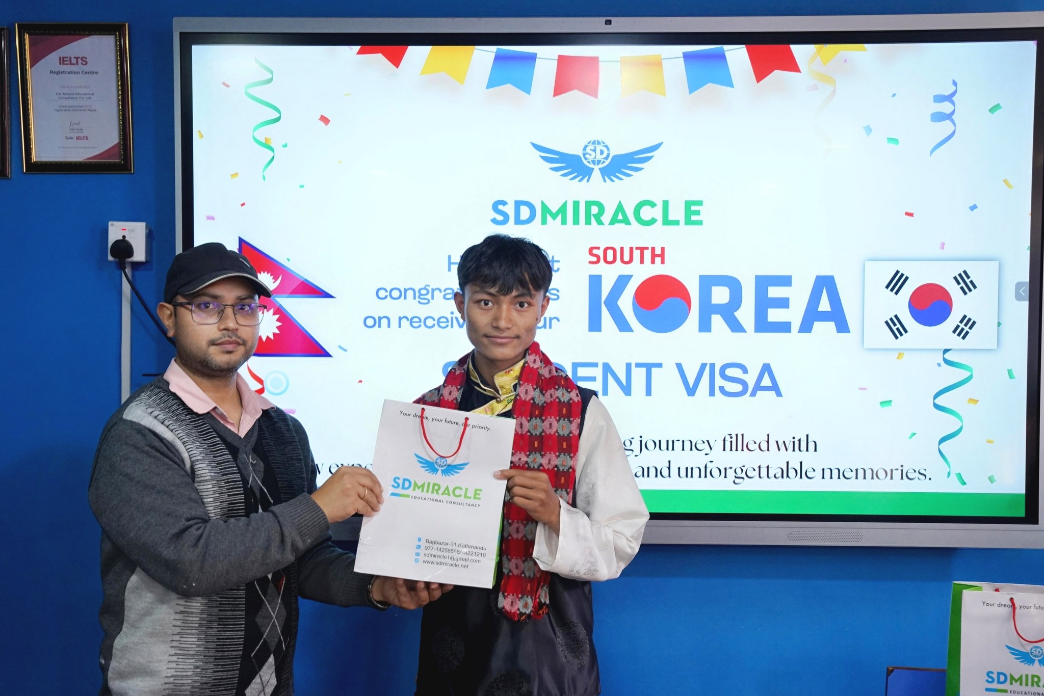 Notice of Completed Orientation and Farewell Program