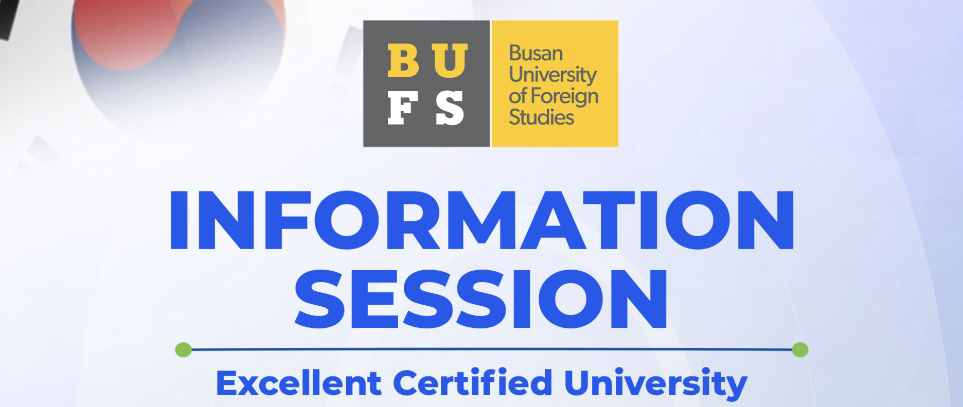 Information Session with Busan University of Foreign Studies